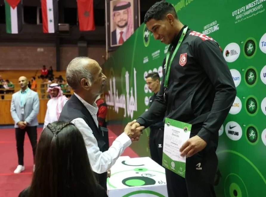 Read more about the article Arab wrestling championship concluded